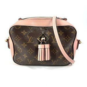 LOUIS VUITTON Brown Monogram Leather Shoulder Bag